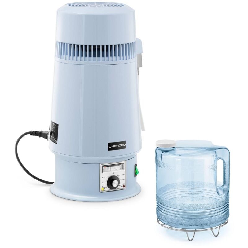 Uniprodo - Distillateur D'eau Professionnel 4L 1L/h Température Réglable Purificateur Inox