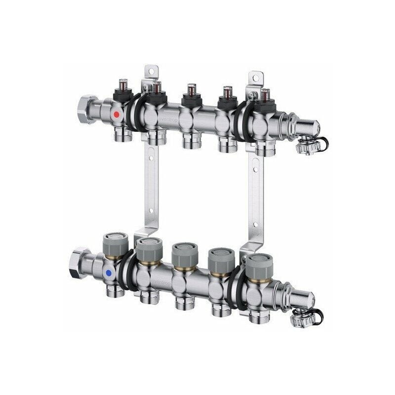 

Oventrop - Distribuidor / Colector. MULTIDIS SFQ, FLUJO EN SALIDA, 2 CIRCOS