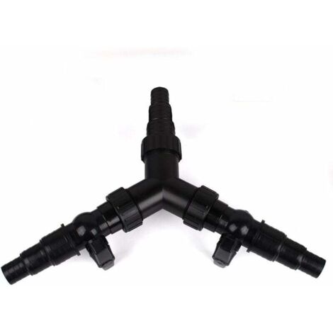 Distribuidor de agua divisor en Y para bomba de estanque Cst-02F 25/32/38 mm (1"/1 1/4"/1 1/2")