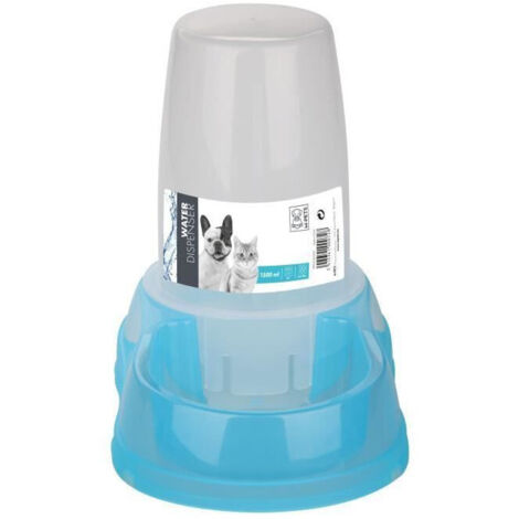 Distribuidor de agua WATER DISPENSER - Para gato y perro - 1500ml - Azul