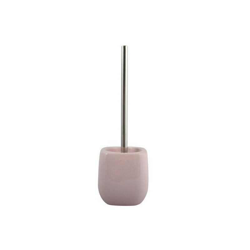 

MSV Escobilla de baño con soporte Cerámica LOUISE Rosa Pálido - Rosa