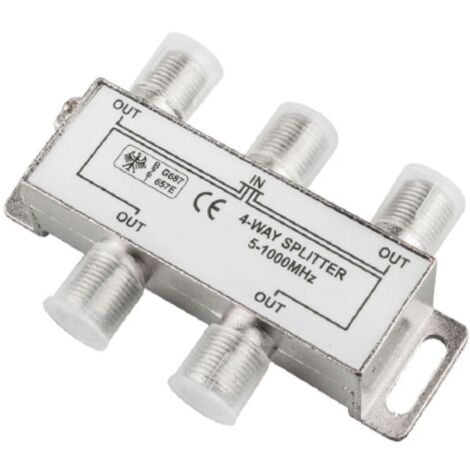 Distribuidor onlex 5-1000 mhz 4 vías