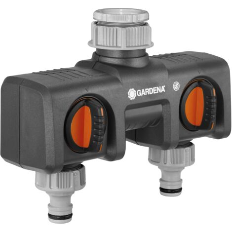 Distribuidor riego doble gardena pp para 2 aparatos 8193-20