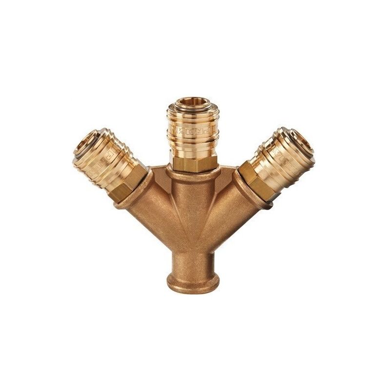 

Promat - Distribuidor Rosca G 1/2 Pulg./19,17 Mm Ig, 3 Acoplamientos