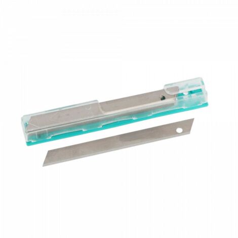 Distributeur 10 lames de cutter 9 mm non-sécables - Wilmart