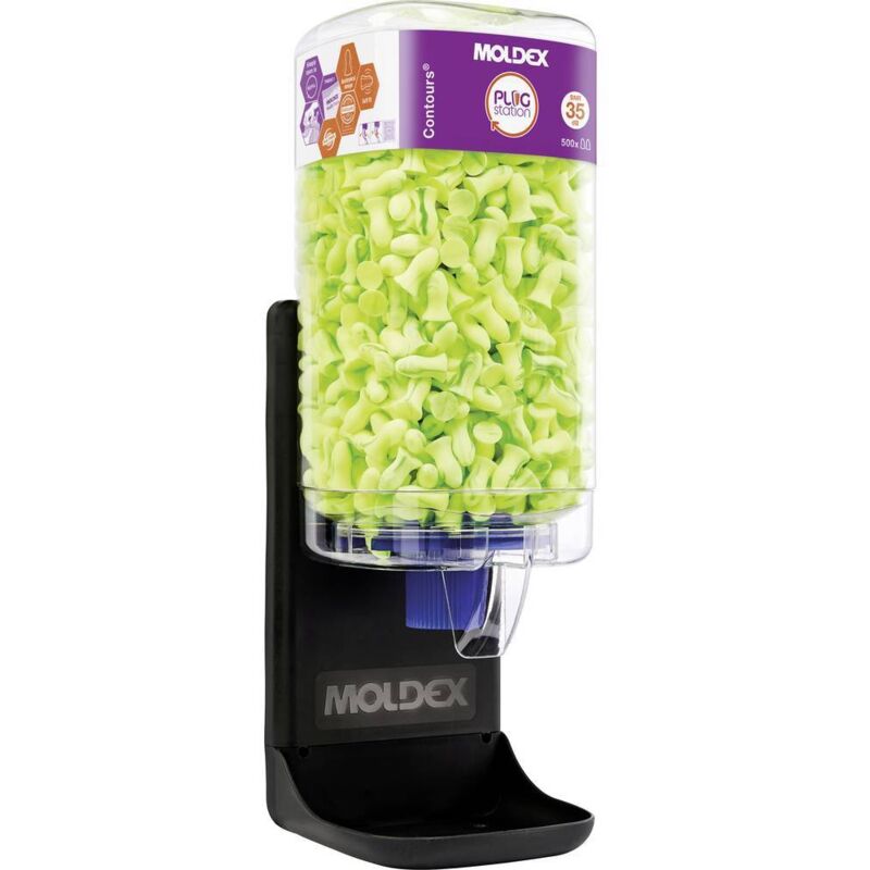 MOLDEX Distributeur de bouchons doreille 35 dB  Contours 745001 500 paires