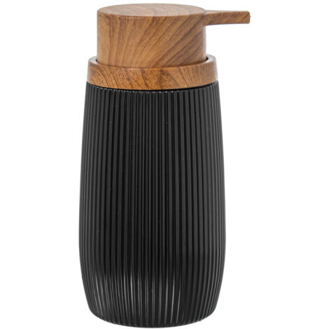 Distributeur à savon rétro noir