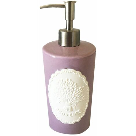 Distributeur à savon violet Provence