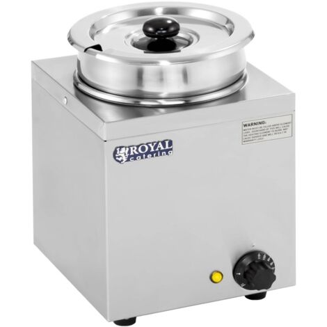 Distributeur A Soupe  Bain Marie Inox  Chauffe-Soupe  30 - 110 °C  1 Recipient