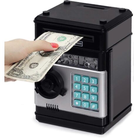 Distributeur automatique de billets avec coffre-fort à code pour enfants