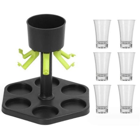 Distributeur automatique de boissons alcoolisées, porte-bouteilles de vin, porte-bouteilles de whisky, porte-bières, pour fêtes à domicile A--