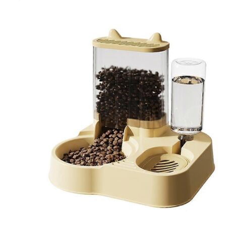 Distributeur automatique de croquettes pour chien, distributeur automatique de croquettes pour chat, gamelle d'eau