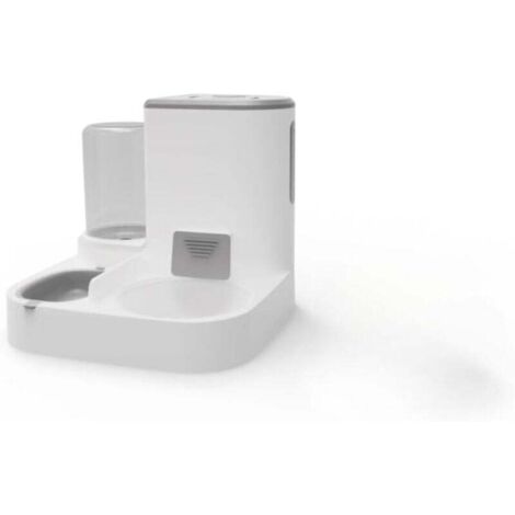 Distributeur automatique de nourriture 2 en 1 pour chien et chat Distributeur automatique