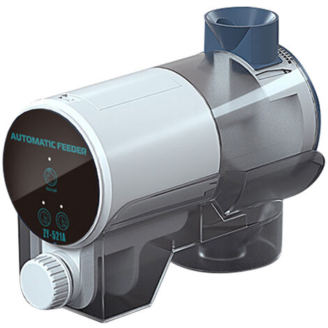 Distributeur automatique de nourriture électrique pour poissons, avec minuterie, Mode automatique/manuel, pour Aquariums ou réservoirs