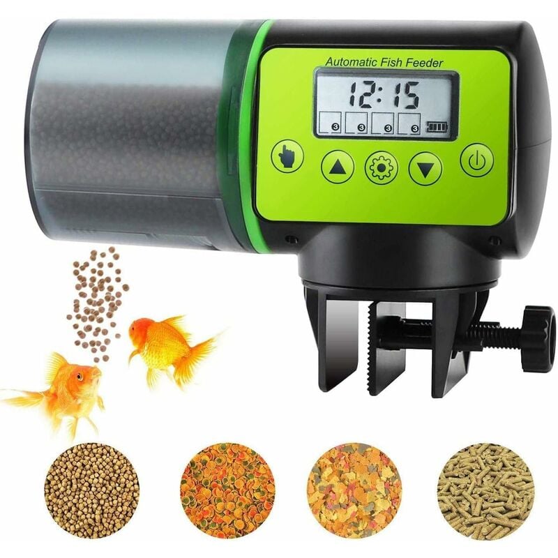 Distributeur automatique de nourriture pour aquarium résistant à l'humidité-Fei Yu