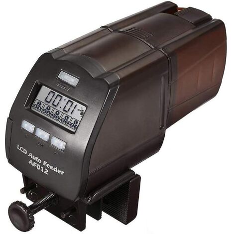 Distributeur automatique de nourriture pour poissons avec écran LCD, distributeur automatique pour aquarium