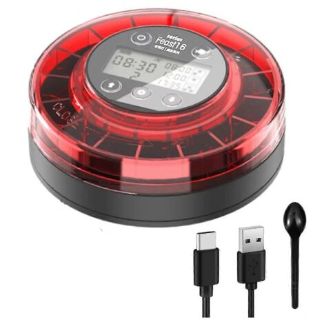 Distributeur automatique de nourriture pour poissons d'aquarium --