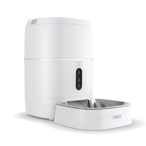 Distributeur automatique de nourriture Princess Smart 6 L avec application mobile et message vocal