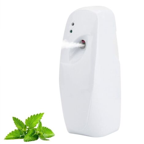 Distributeur Automatique de Parfum, Distributeur D'aérosol Mural Desodorisant Interieur Automatique Diffuseur Automatique, pour Maison et Bureau Fraîcheur Longue Durée