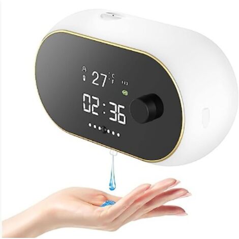 Distributeur automatique de savon moussant, adapté au lavage des mains dans les restaurants et les foyers.