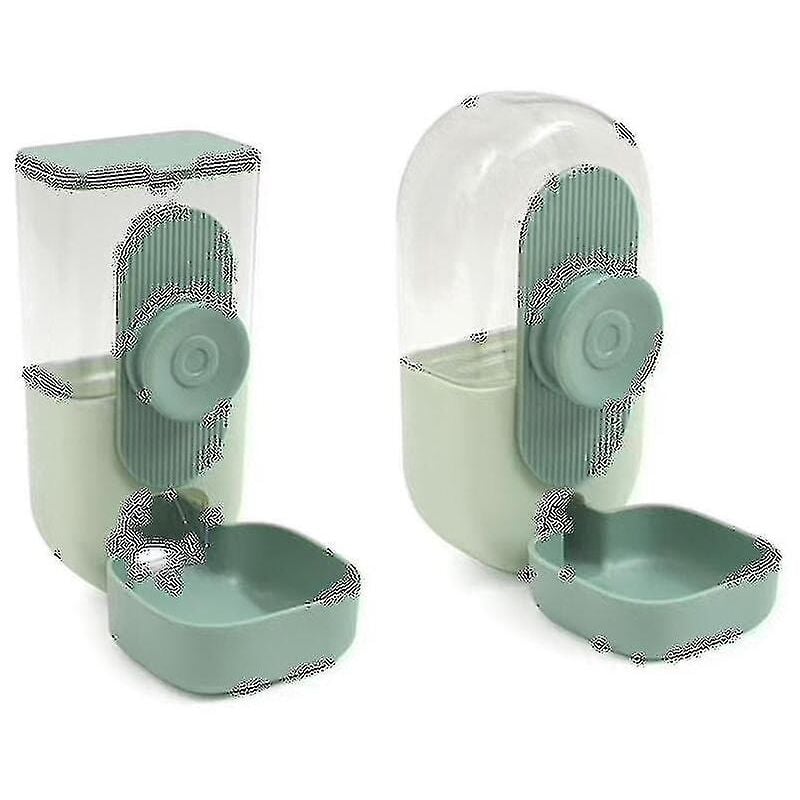 Fei Yu - Distributeur automatique d'eau et de nourriture pour animaux de compagnie à suspendre, ensemble d'alimentation et d'abreuvoir à gravité