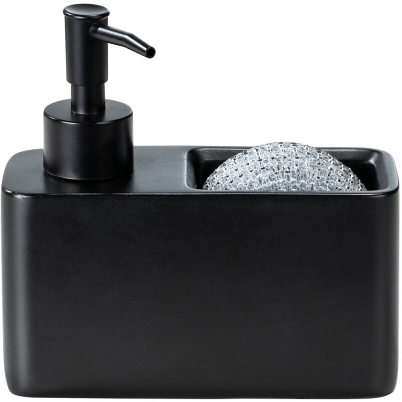 Wenko - Distributeur de savon Resa, noir bo