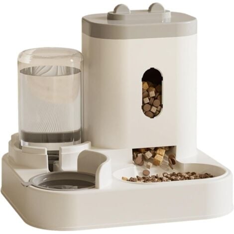 Distributeur Automatique De Nourriture, Distributeurs De Nourriture Pour Chat Chiens Avec Minuterie Programmable Et Refrigere Et Visualisé Sans Fil Et 6 Compartiments Alimentaires De 90g