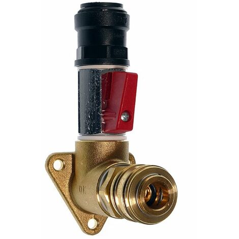 Distributeur d'air comprimé EMASK 15-1 Ø 15 mm raccord 1 fois 1/2 laiton connecteur