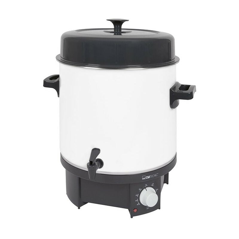 Clatronic - Stérilisateur à bocaux 25L 1800W eka 3338 Blanc