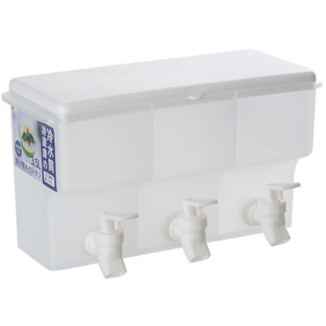 Distributeur de Boissons en Plastique, Distributeur de Boissons avec Robinet, Distributeur de Jus de Limonade glacé pour une Utilisation Quotidienne de Fête, Distributeurs D'eau