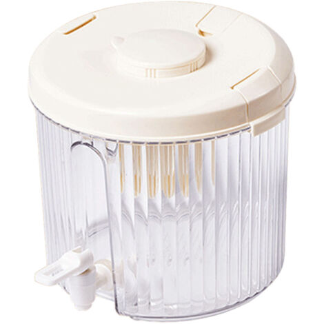 Distributeur de Boissons en Plastique pour Maison, Récipient à Thé Froid et Limonade, Dispenseur de Jus de Fruits pour Cuisine