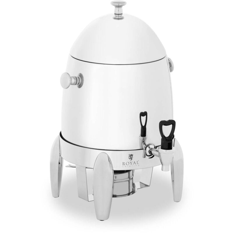 Distributeur De Café Thé Tisane Boisson Chaude Avec Robinet Inox Bruleur 12 l