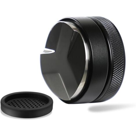 Distributeur de café réglable, en acier inoxydable, anti-dérapant, 51mm