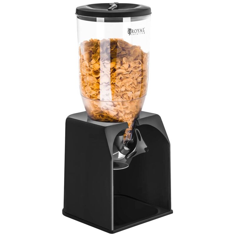 Royal Catering - Distributeur De Céréales Muesli Doseur Hermetique Cornflakes 3L