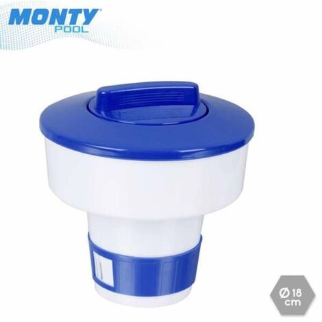 Distributeur de chlore pour piscine 18 x 18 cm
