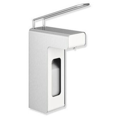 Distributeur de désinfectant et de savon, corps de base en acier inoxydable, fond mat 500 ml HEWI