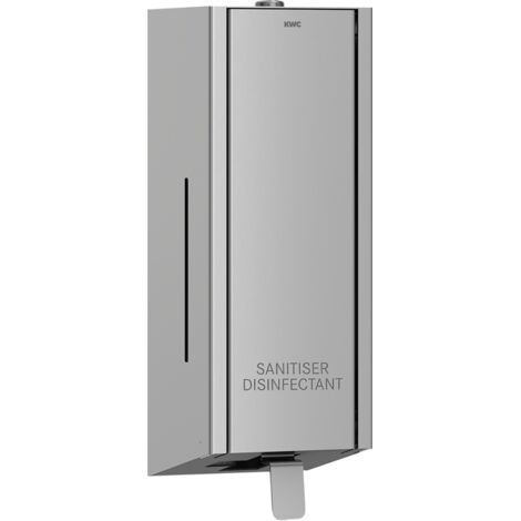 Distributeur de désinfectant KWC AR, EXOS, en acier inoxydable, à poser, 120x345x120 mm