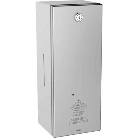 Distributeur de désinfectant KWC AR, RODAN, électrique, en acier inoxydable, 120x295x115 mm, AP