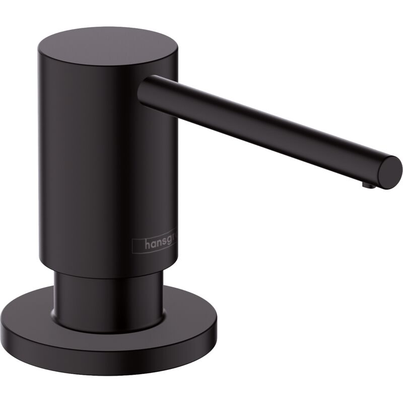 Accessoires - Distributeur de détergent A41, 500 ml, noir mat 40438670 - Hansgrohe