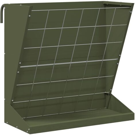Distributeur de Foin Vert olive 71 x 33 x 70 cm CFW221588