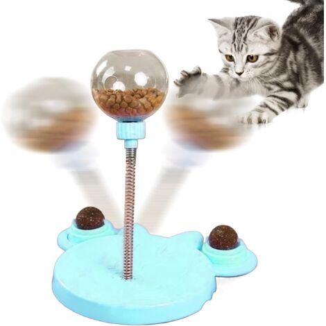 Distributeur de friandises pour chat - Balle avec à chat