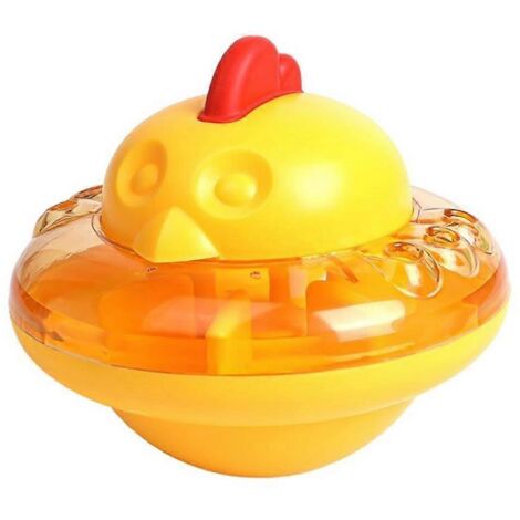 Distributeur de friandises pour chat en forme de poulet