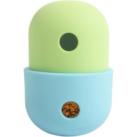 Distributeur de friandises pour chien - Balle à mâcher interactive en