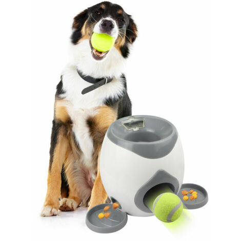 Distributeur de friandises pour chiens Jouets pour chiens interactifs Machine automatique de récompense de friandises pour chiens pour dresser des chiens, Modèle: Multicolore