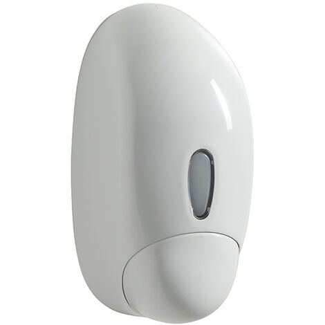 Distributeur de gel hydroalcoolique et de savon LENSEA blanc 1L - ROSSIGNOL - 52670 - Blanc
