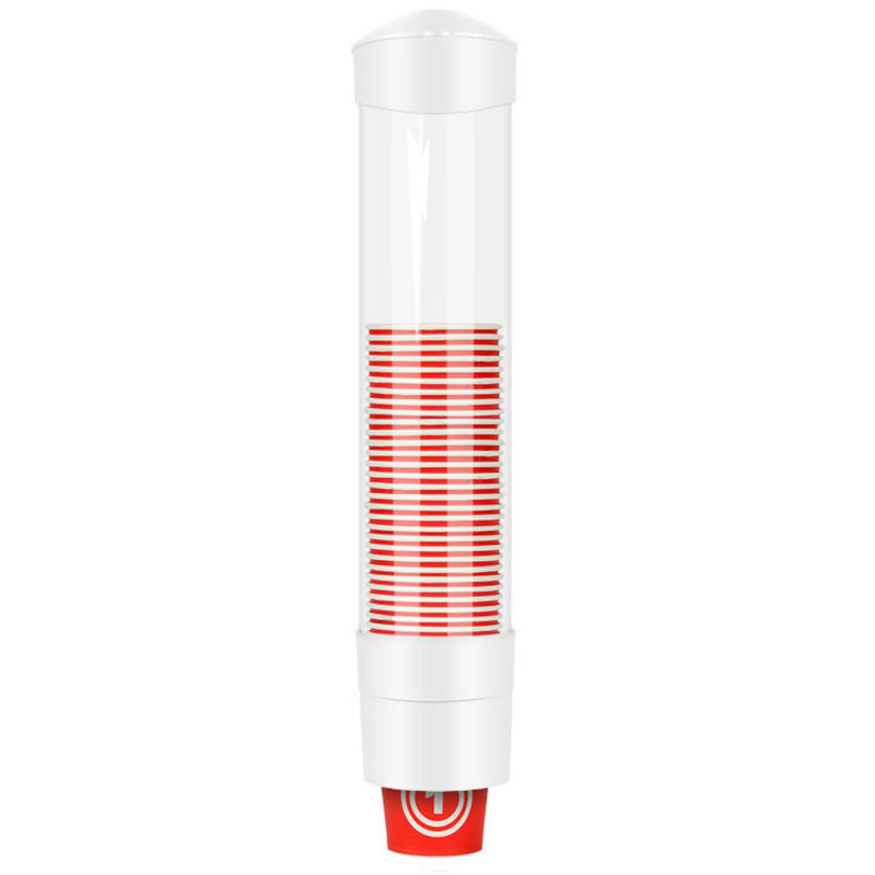 Distributeur de Gobelets Mural Porte Plastique Porte-Tasses en Papier Gobelets en One Touch Porte-Gobelets Getable Distributeur de 7,5-9 cm de