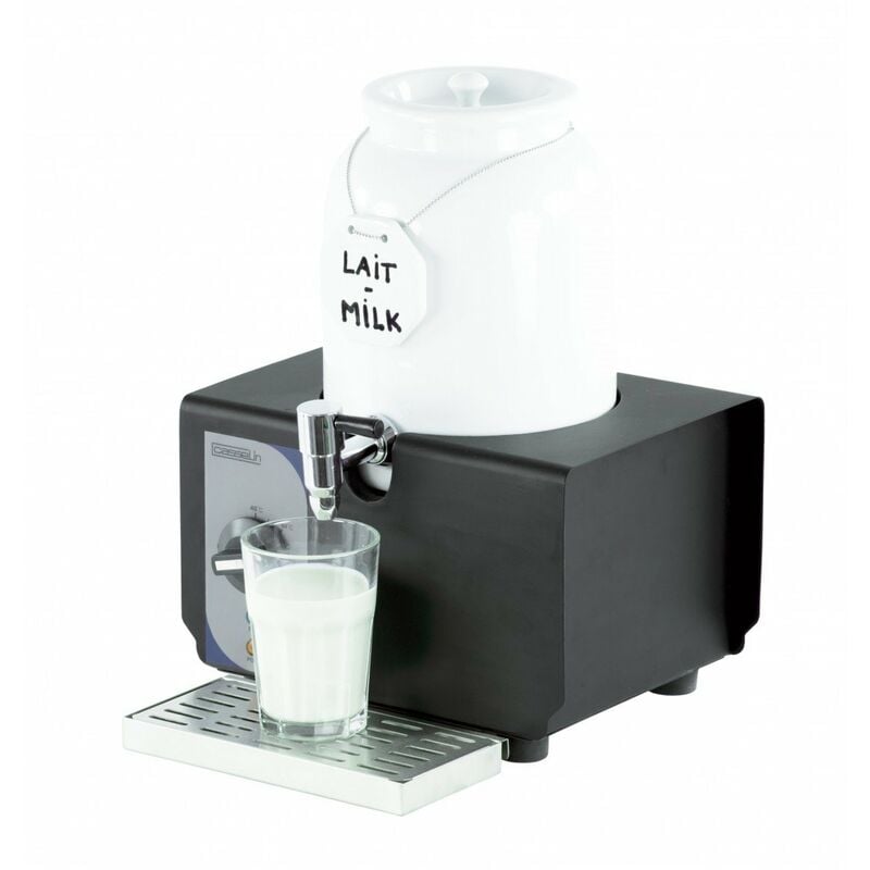 Distributeur de lait chaud en porcelaine 4l