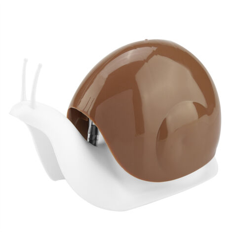 DISTRIBUTEUR DE LIQUIDE - [MODÈLE SNAIL] - Flacon en PP, 120 ml, couvercle coquille, tête pressoir, parfait pour savon liquide ou lotion (option brun/blanc/noir)