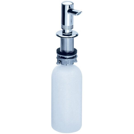 Distributeur de liquide vaisselle chroméé