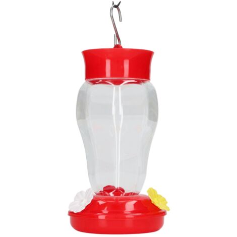 Distributeur de Nectar Anti-Fuite pour Colibris, 3 Ports avec Crochet en Fer, Modèle Suspendu Type 2